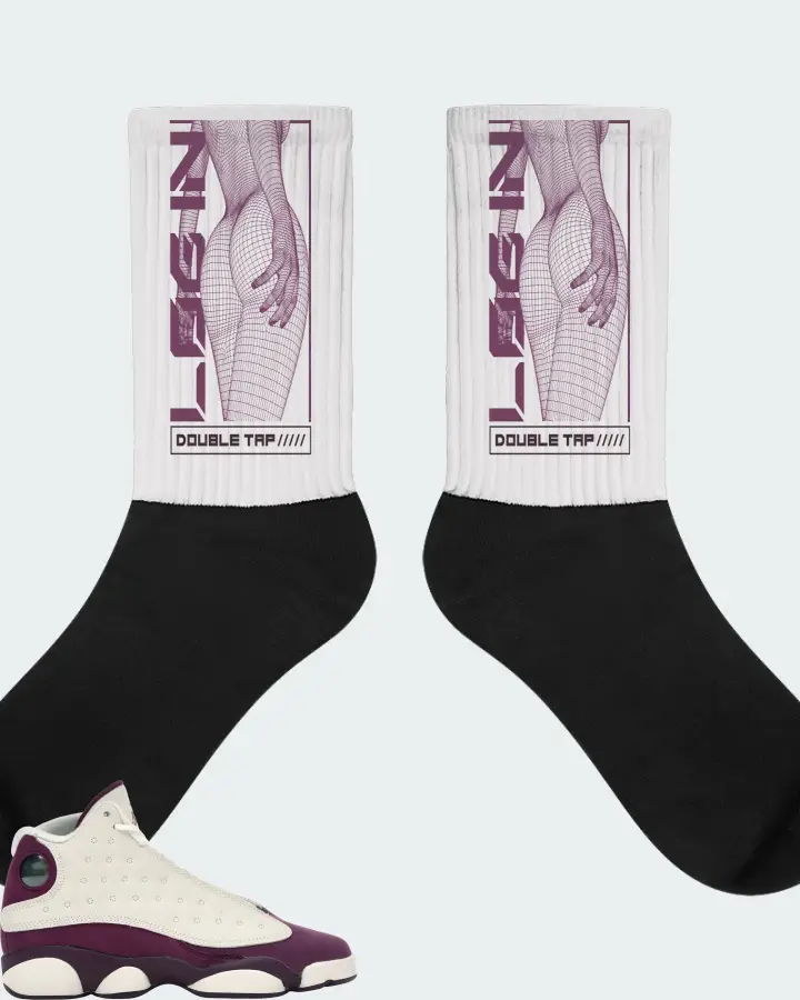 Socks in White