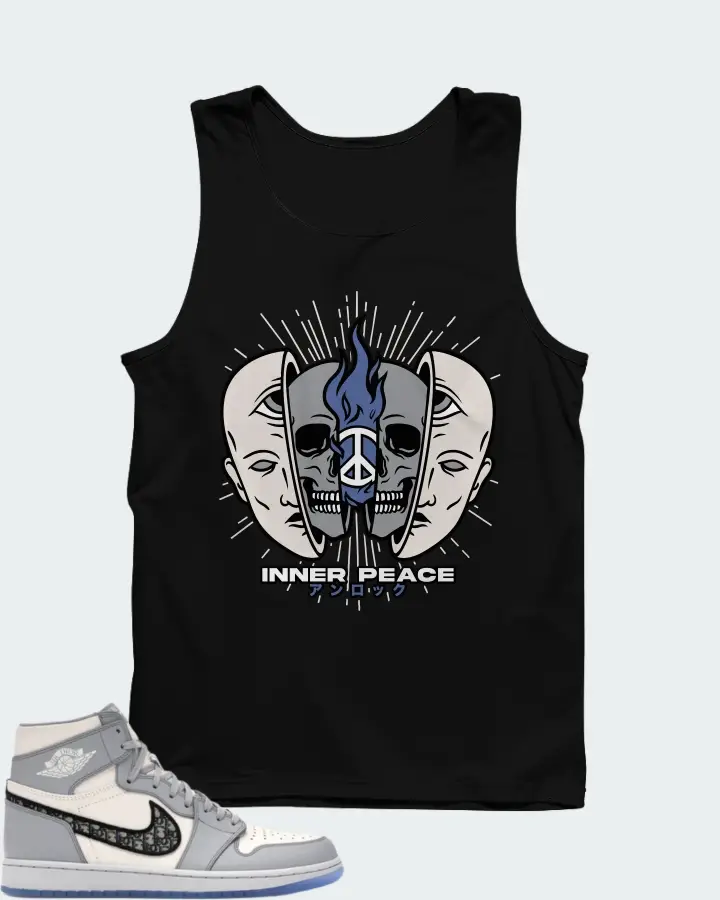 Air Jordan Rising High 2 Wolf Grey Matching Tank Top