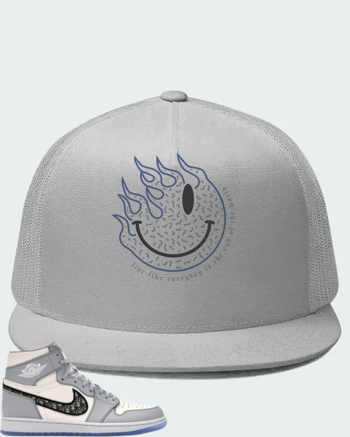 Air Jordan Rising High 2 Wolf Grey Matching Hat