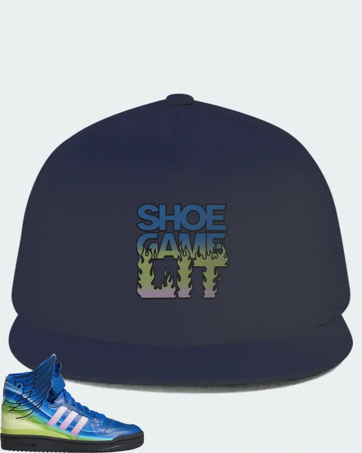 adidas Forum Motorsport Wings 4.0 Sneaker Matching Navy Hat - Shoe Game Lit Refreshed