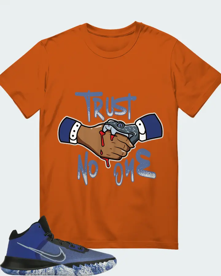 Nike Kyrie Flytrap 4 Sneaker Matching Autumn T-Shirt - Trust No One