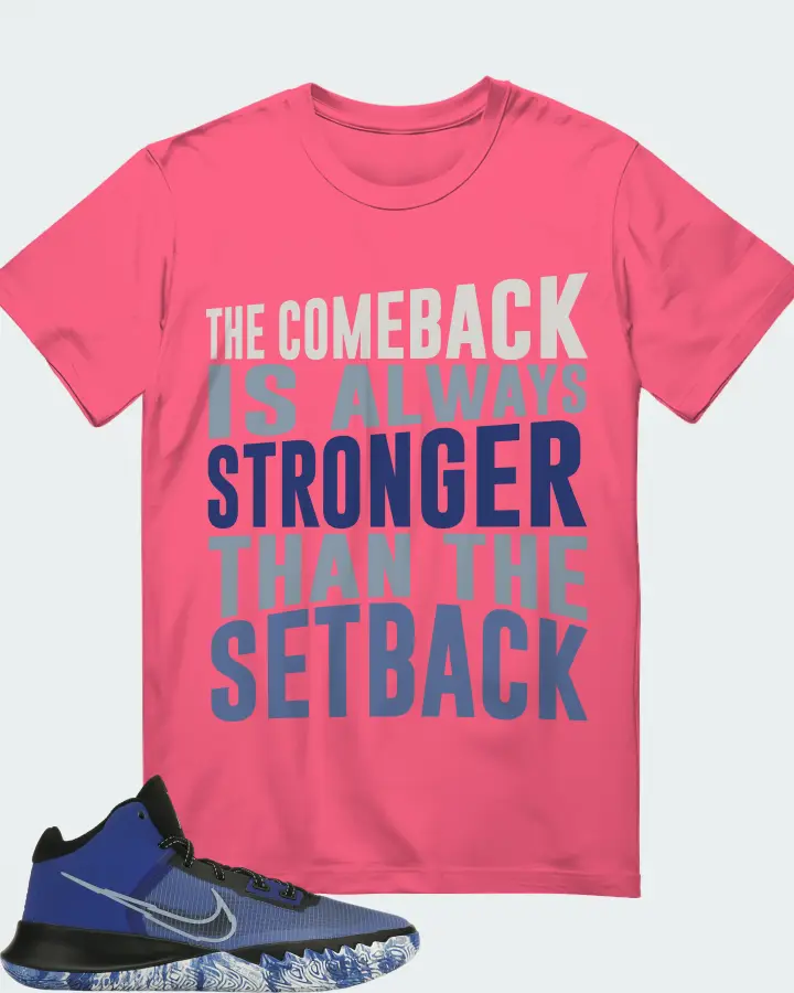 Nike Kyrie Flytrap 4 Sneaker Matching Charity Pink T-Shirt - The Comeback