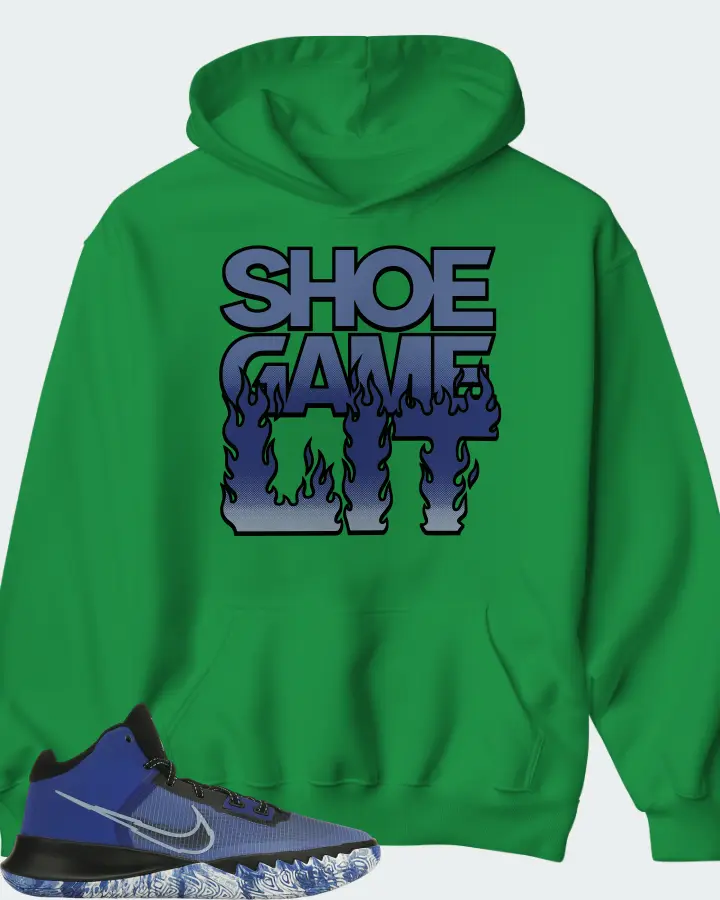 Nike Kyrie Flytrap 4 Sneaker Matching Kelly Green Hoodie - Shoe Game Lit Refreshed