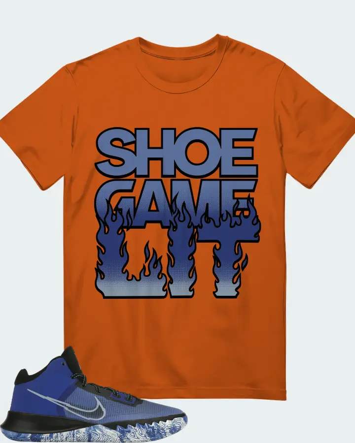 Nike Kyrie Flytrap 4 Sneaker Matching Autumn T-Shirt - Shoe Game Lit Refreshed