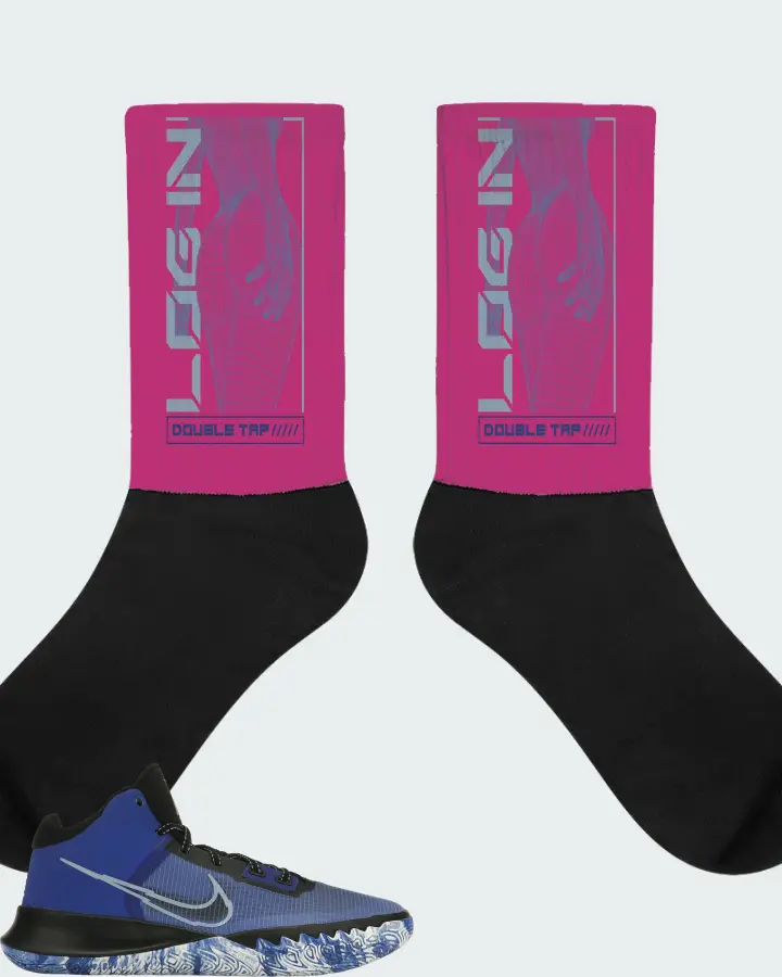 Socks in Berry