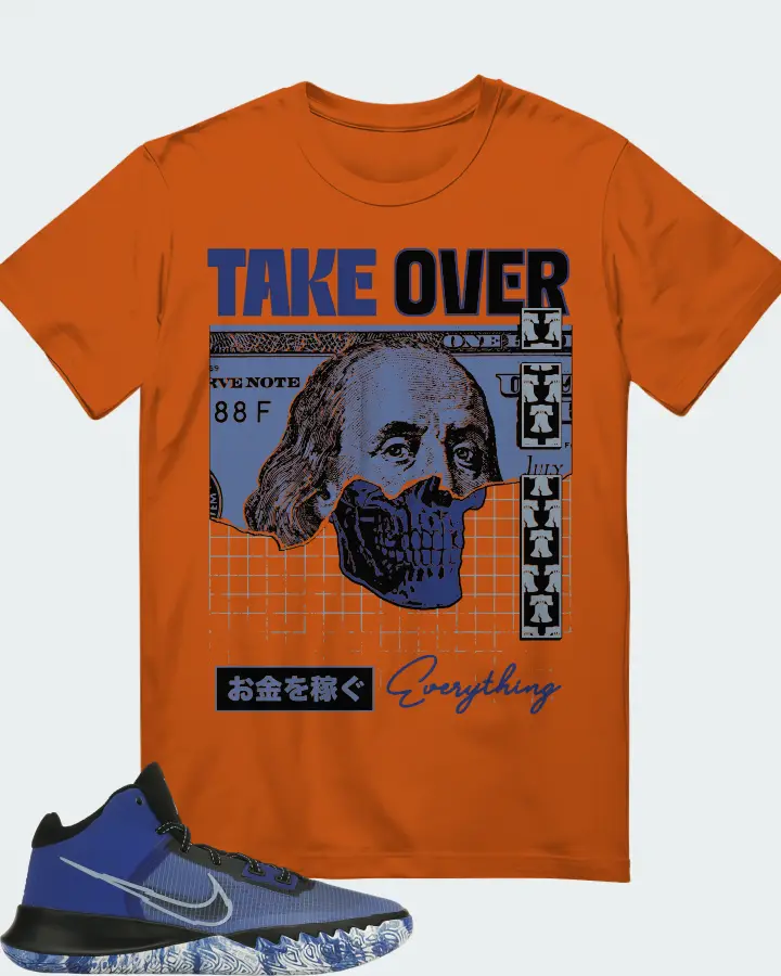 Nike Kyrie Flytrap 4 Sneaker Matching Autumn T-Shirt - Take Over