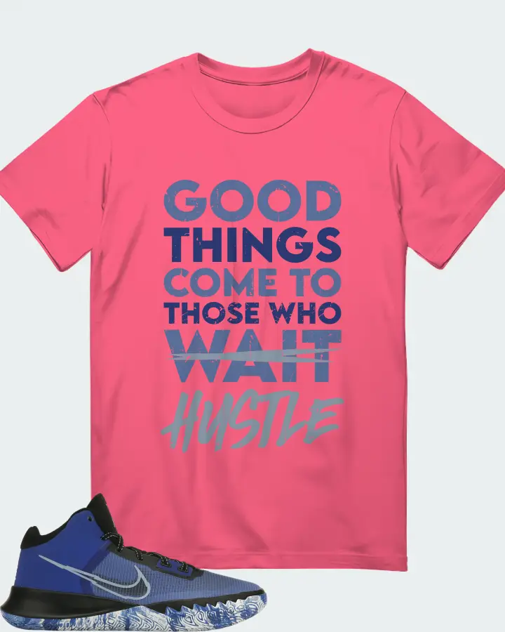 Nike Kyrie Flytrap 4 Sneaker Matching Charity Pink T-Shirt - Good Things Come