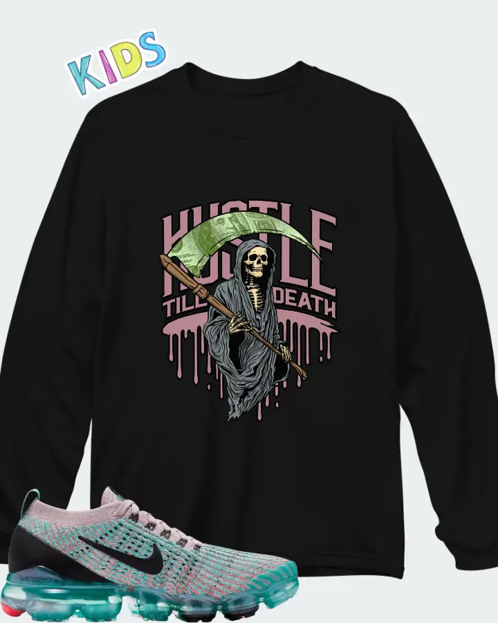 Nike Air VaporMax Plus South Beach  Matching Kid's Long Sleeve T-Shirt