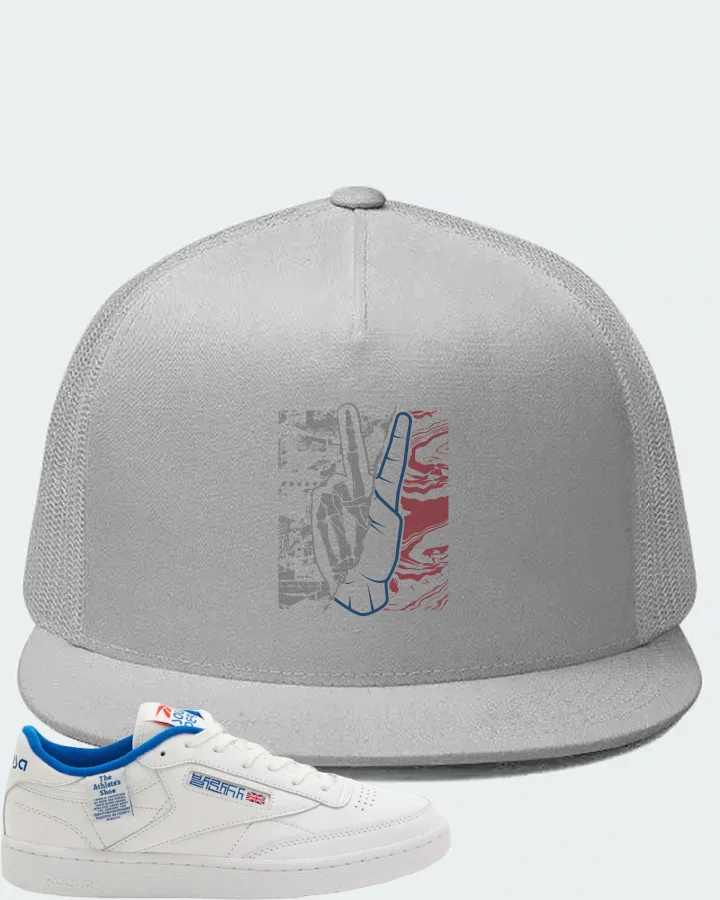 Reebok Club C 85 Sneaker Matching White Hat - Peace of mind
