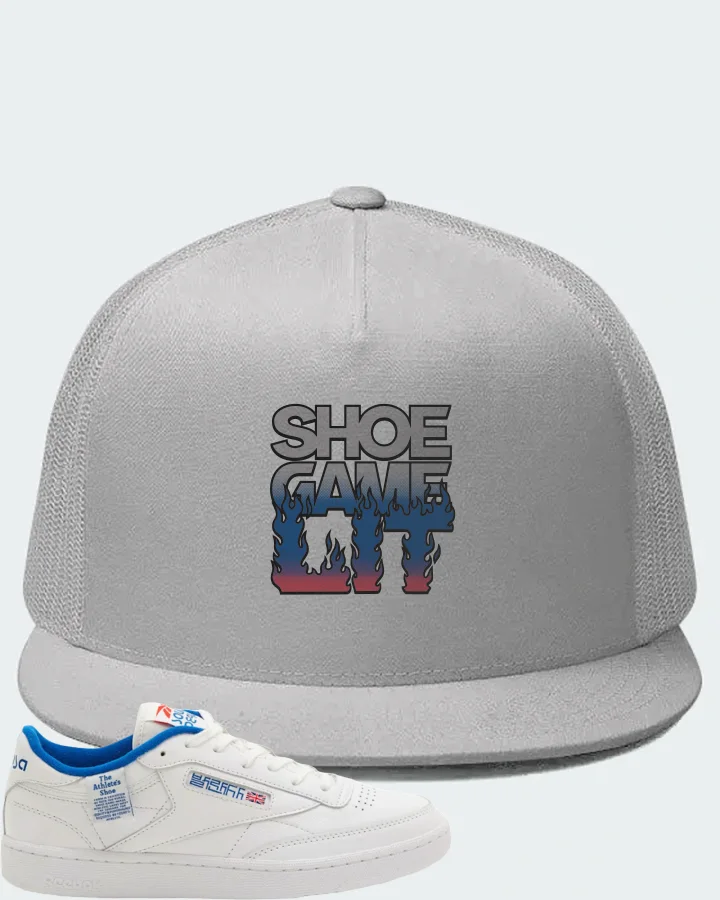 Reebok Club C 85 Sneaker Matching White Hat - Shoe Game Lit Refreshed
