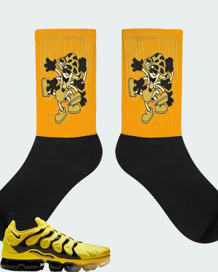 Nike Air VaporMax Plus Opti Yellow Opti Yellow Matching Socks