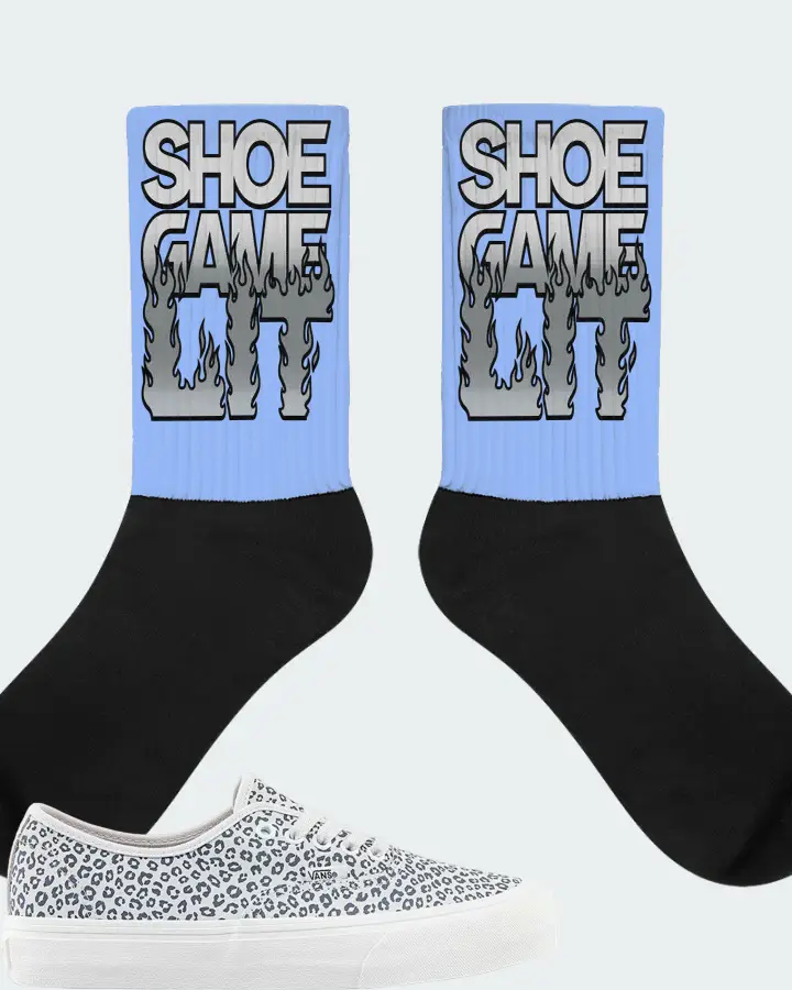 Vans Authentic VR3 LX  Sneaker Matching Carolina Blue Socks - Shoe Game Lit Refreshed