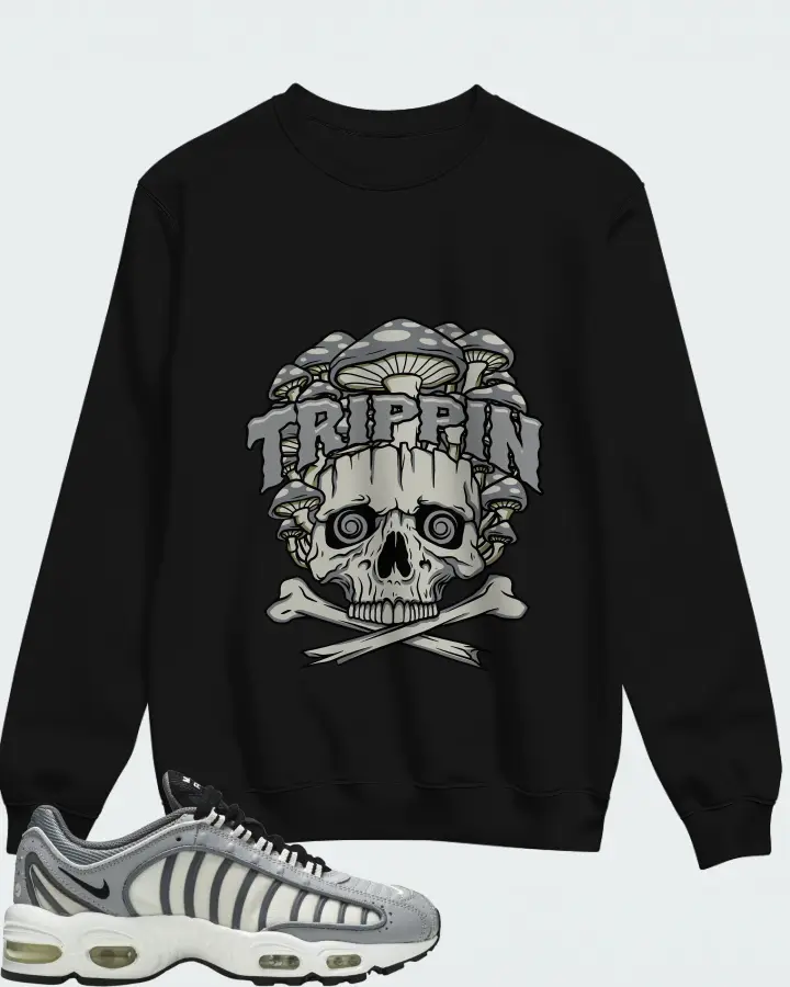 Nike Air Max Tailwind 4 Cool Grey Matching Sweatshirt