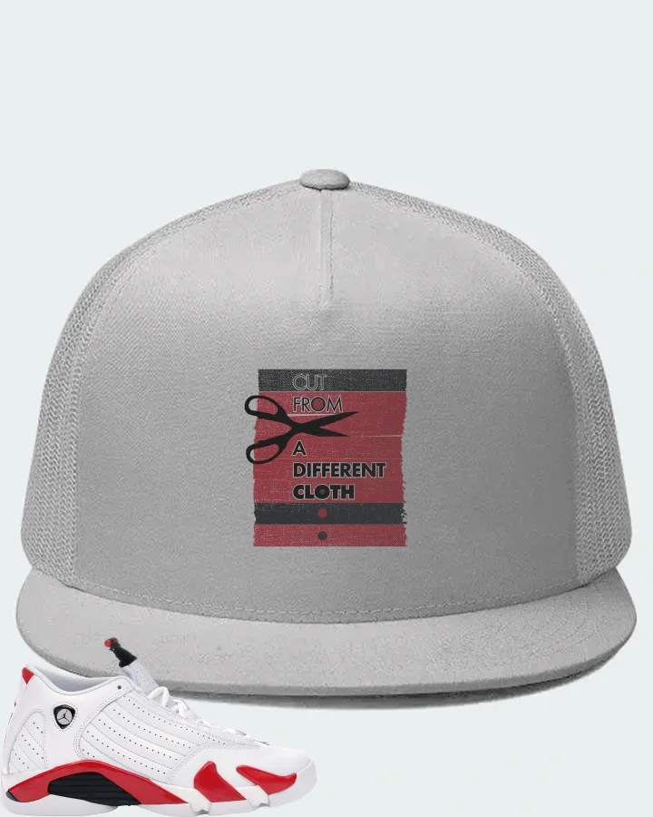 Jordan 14 Retro Sneaker Matching White Hat - Cut From a Different Cloth