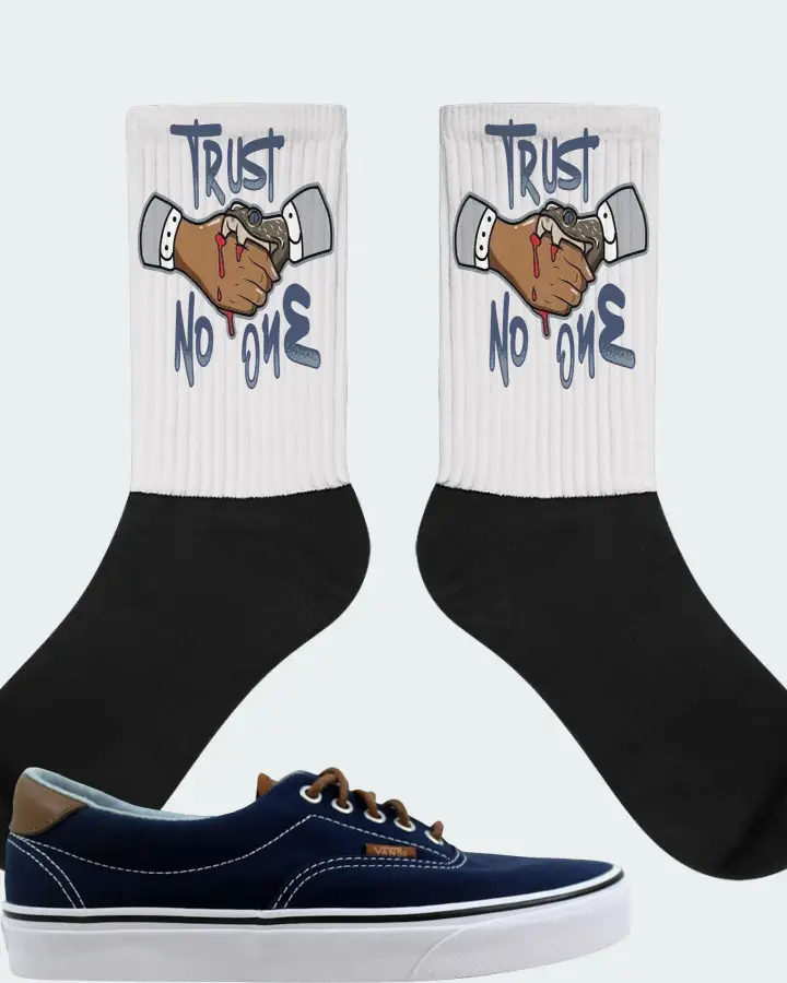 Vans Era 59 C & L Sneaker Matching White Socks - Trust No One