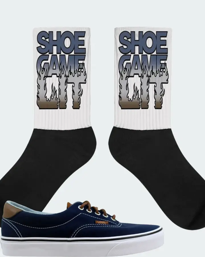 Vans Era 59 C & L Sneaker Matching White Socks - Shoe Game Lit Refreshed