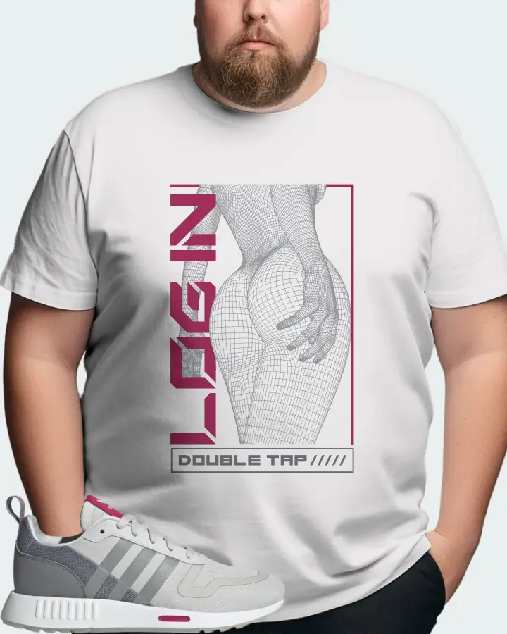 Adidas Multix 2.0 Shoes Grey Team Real Magenta Sneaker Matching White T-Shirt (LOGIN) - View 8