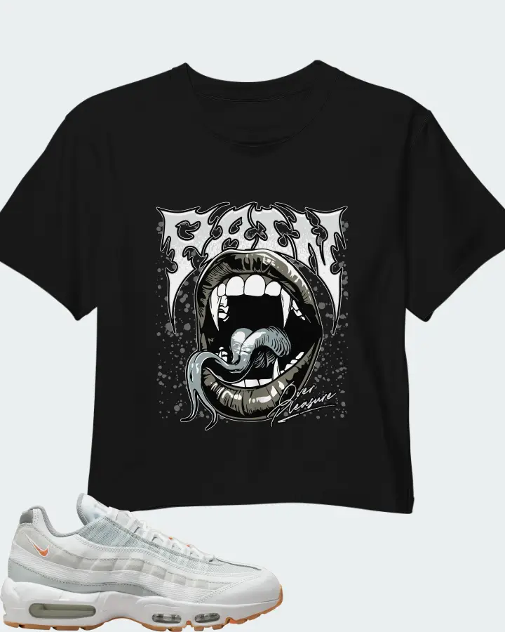 Nike Air Max Plus Wolf Grey Hot Curry Matching Crop Top