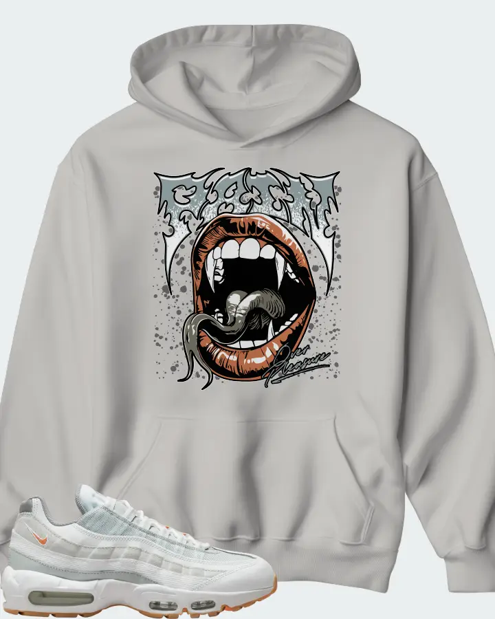 Nike Air Max Plus Wolf Grey Hot Curry Matching Hoodie