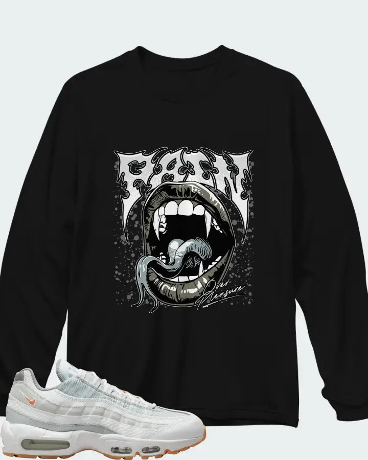 Nike Air Max Plus Wolf Grey Hot Curry Matching Long Sleeve T-Shirt