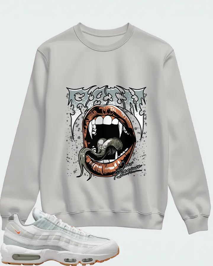 Nike Air Max Plus Wolf Grey Hot Curry Matching Sweatshirt