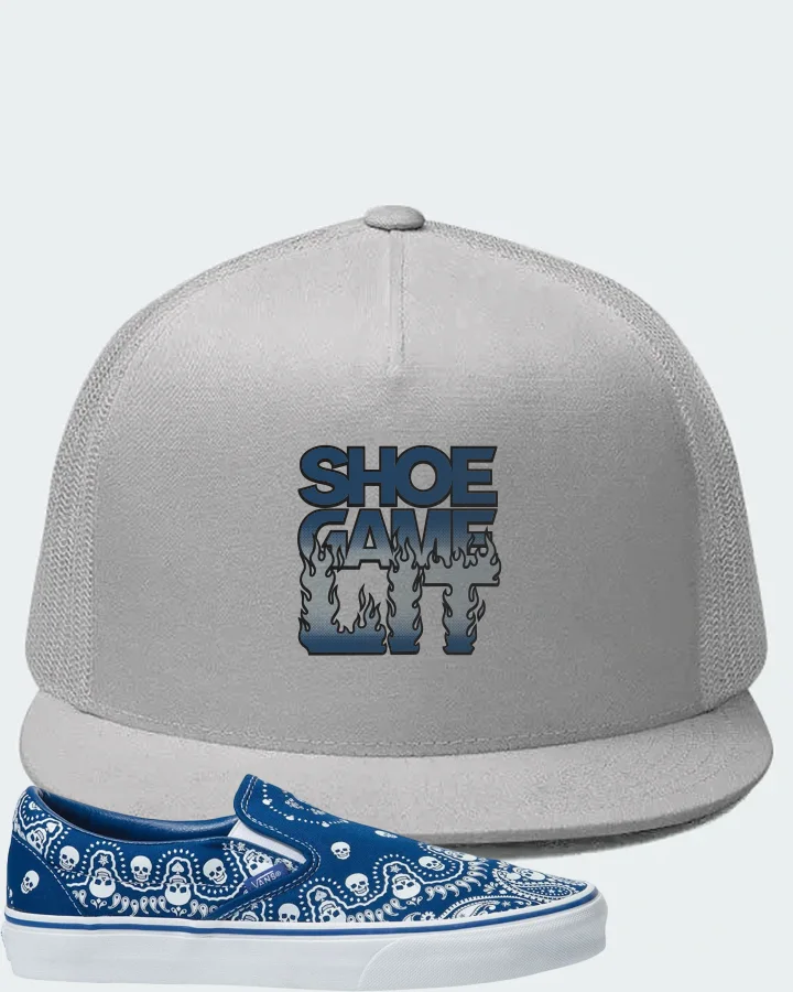 Vans Slip-On Sneaker Matching White Hat - Shoe Game Lit Refreshed