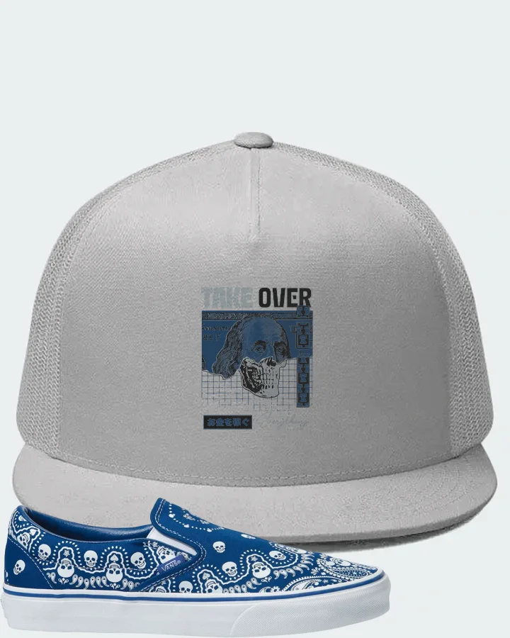 Vans Slip-On Sneaker Matching White Hat - Take Over