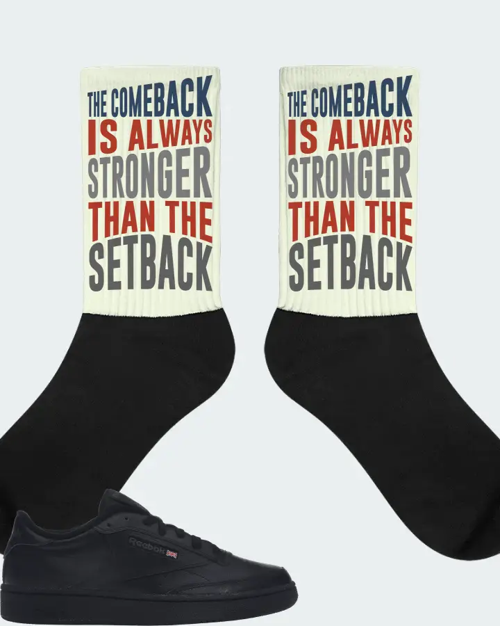 Reebok Club C 85 Sneaker Matching Citron Socks - The Comeback