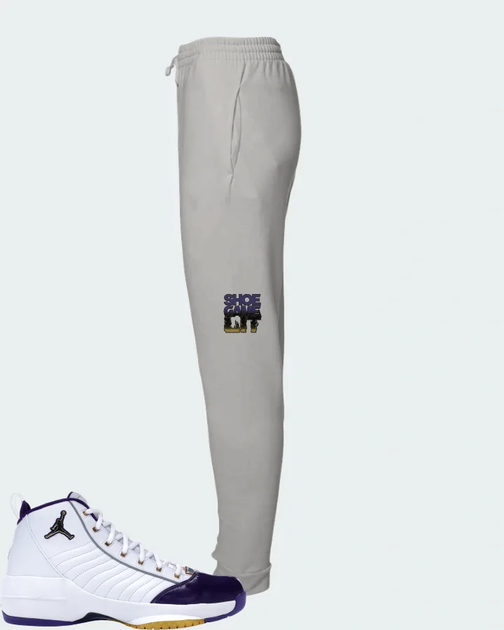 Jordan 19 OG SE Sneaker Matching Grey Joggers - Shoe Game Lit Refreshed