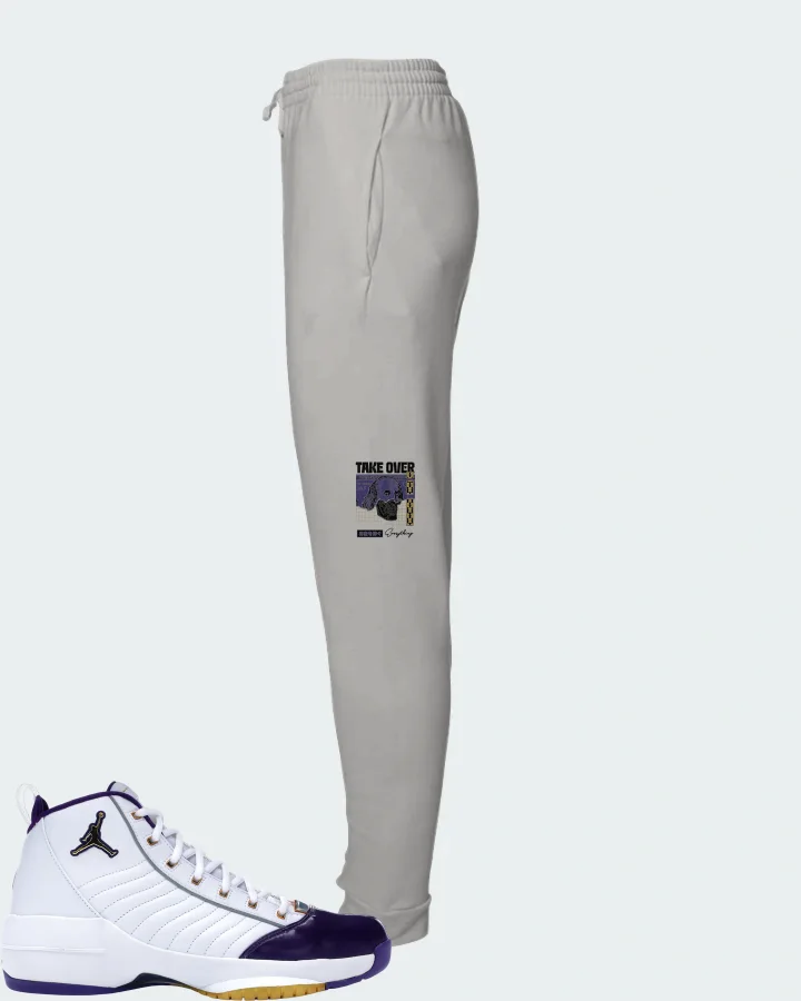 Jordan 19 OG SE Sneaker Matching Grey Joggers - Take Over