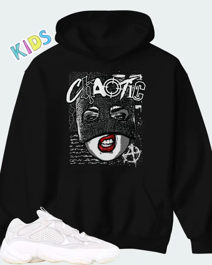 adidas Yeezy 500 Bone White Matching Kid's Hoodie