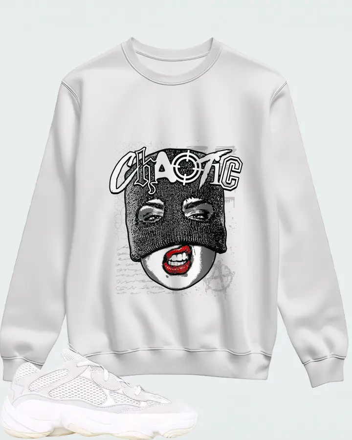 adidas Yeezy 500 Bone White Matching Sweatshirt