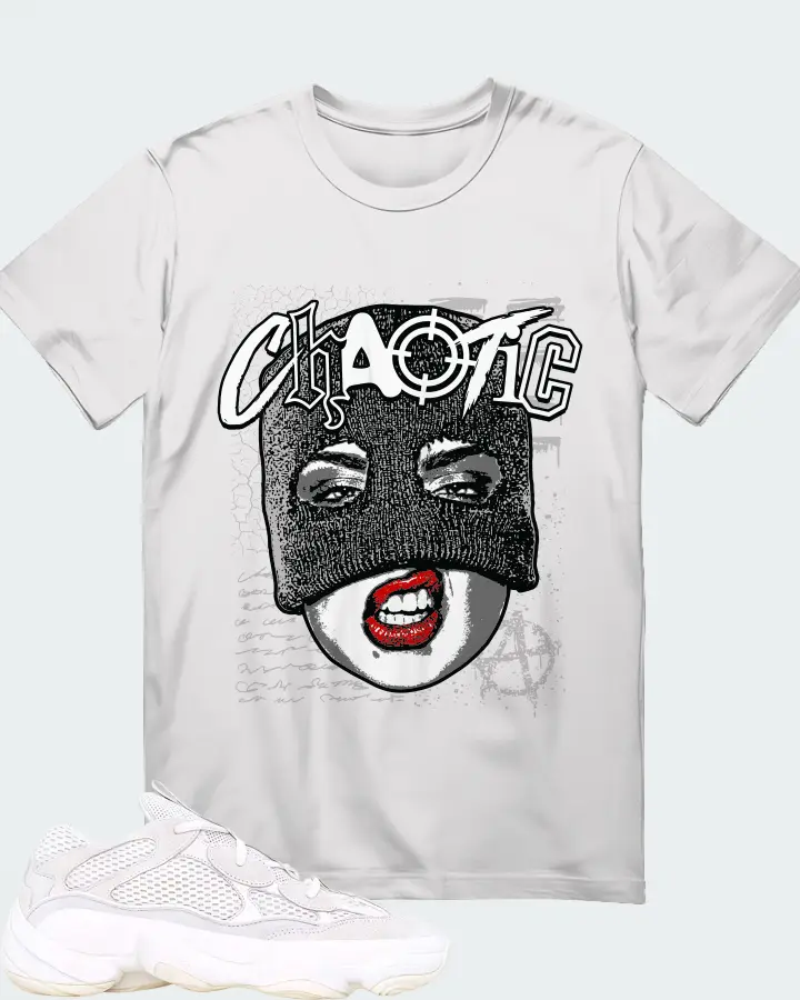 adidas Yeezy 500 Bone White Matching T-Shirt