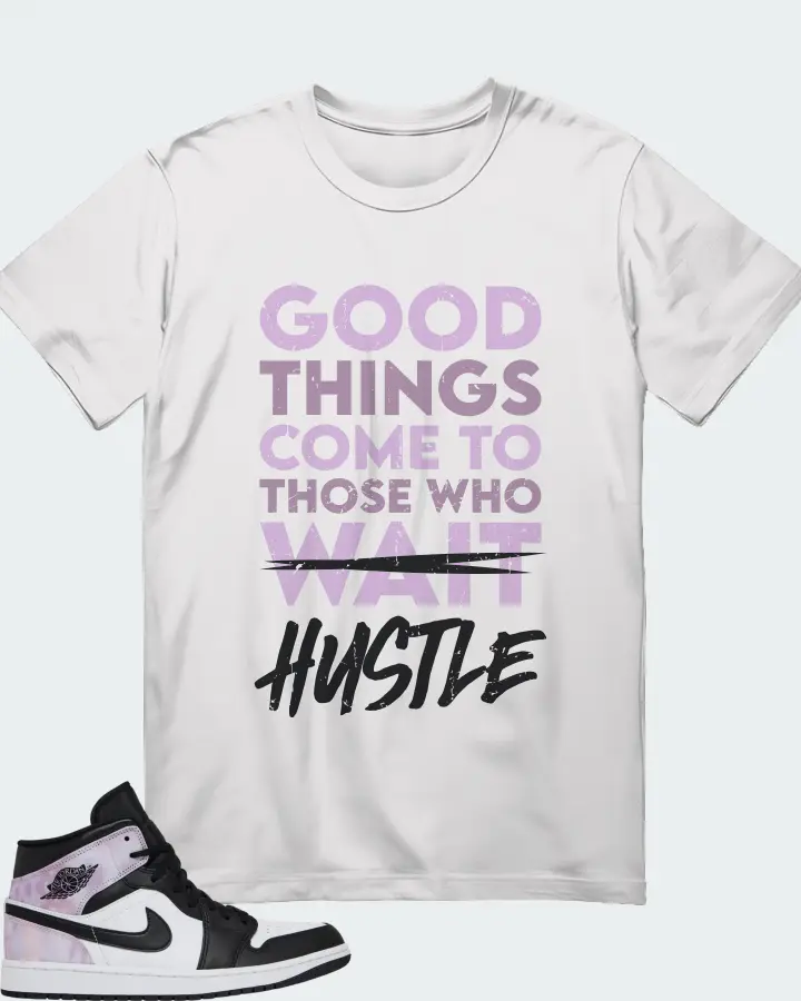 Jordan 1 Mid SE  Sneaker Matching White T-Shirt - Good Things Come
