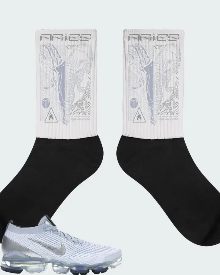 Socks in White