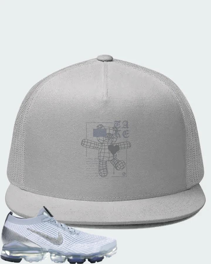 Nike Air VaporMax Flyknit 3 Sneaker Matching White Hat (TAKE) - View 1