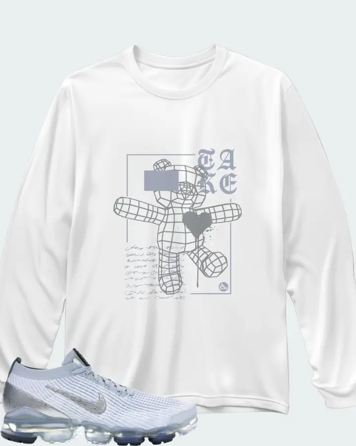 Long Sleeve T-Shirt in White