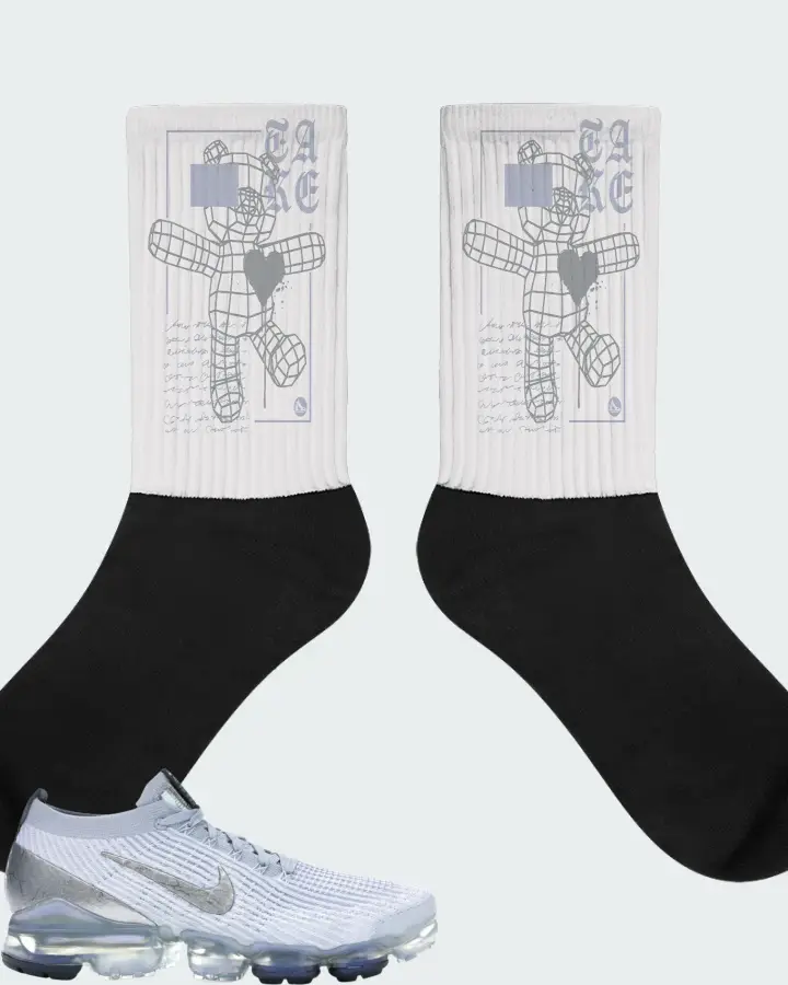 Socks in White