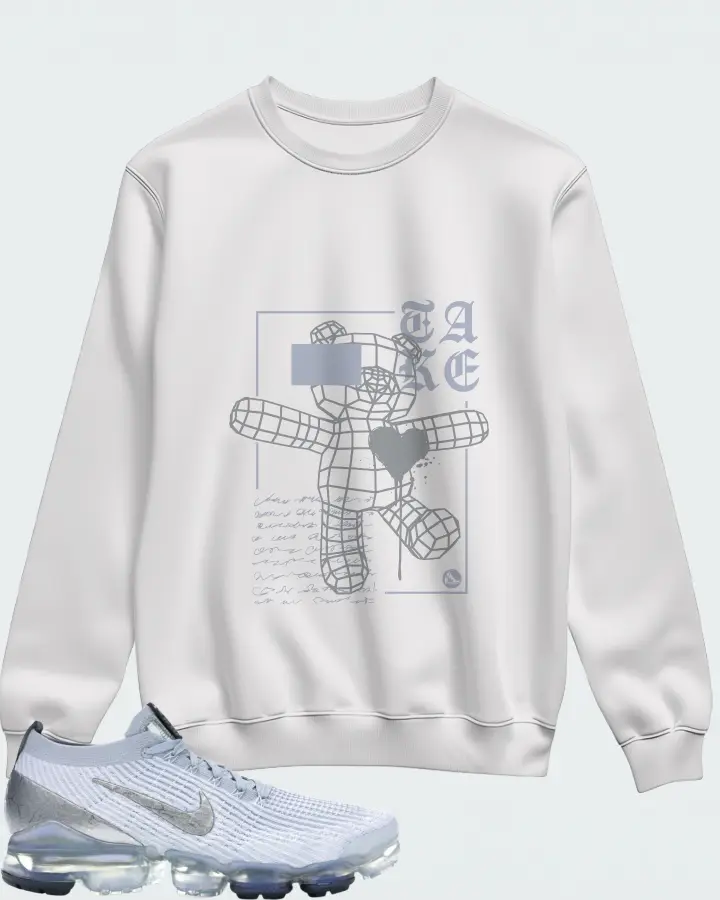 Sweatshirt in White