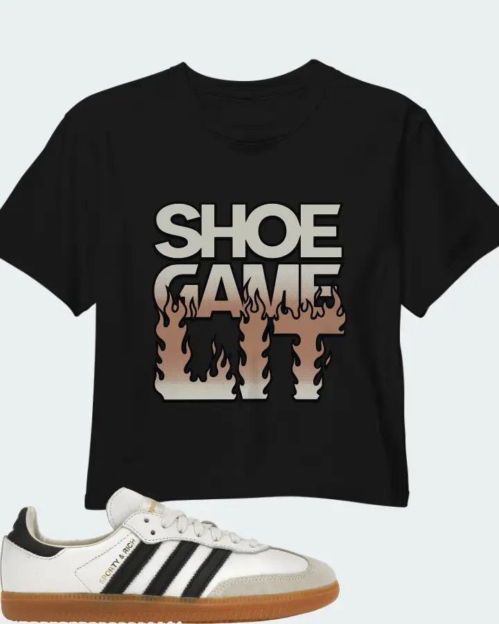 adidas Samba OG Sneaker Matching Crop Top - Shoe Game Lit Refreshed