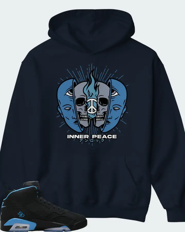 Air Jordan MVP 678 University Blue Matching Hoodie