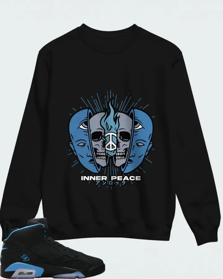 Air Jordan MVP 678 University Blue Matching Sweatshirt