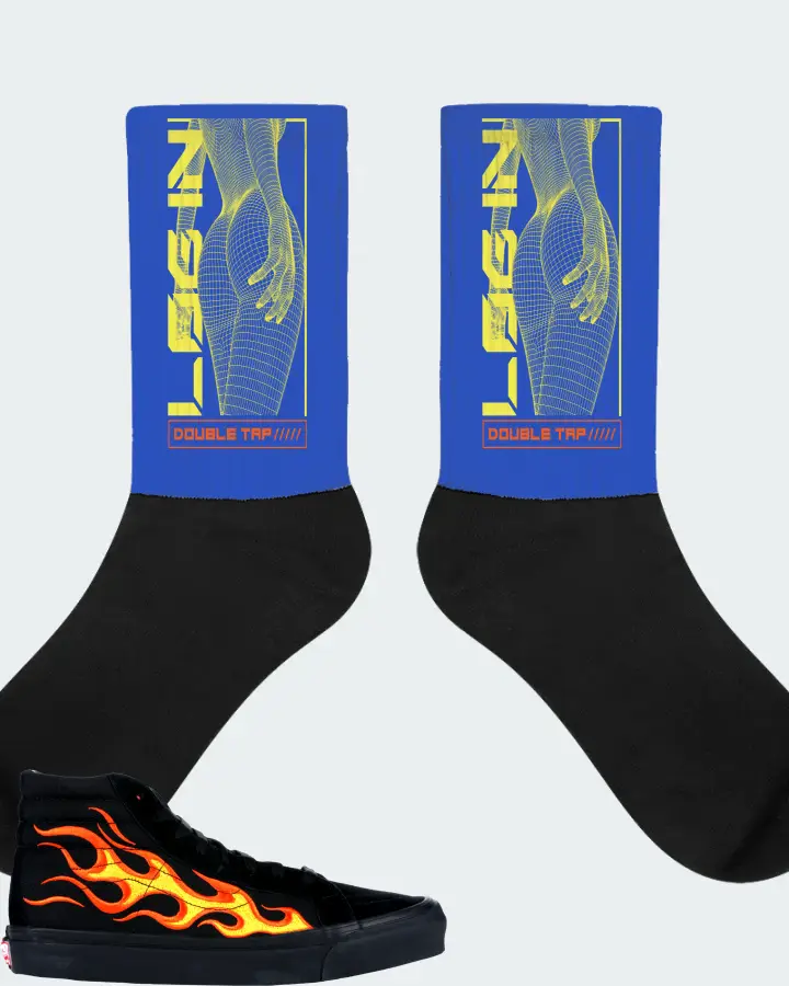 Socks in Royal Blue