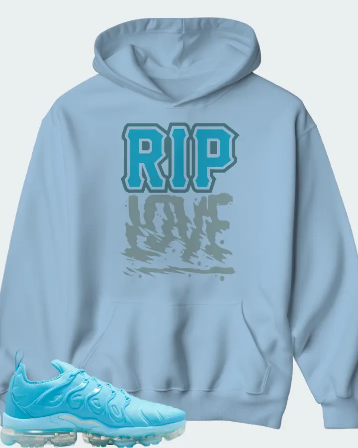 Nike Air Vapormax Plus Blue Chill Matching Hoodie