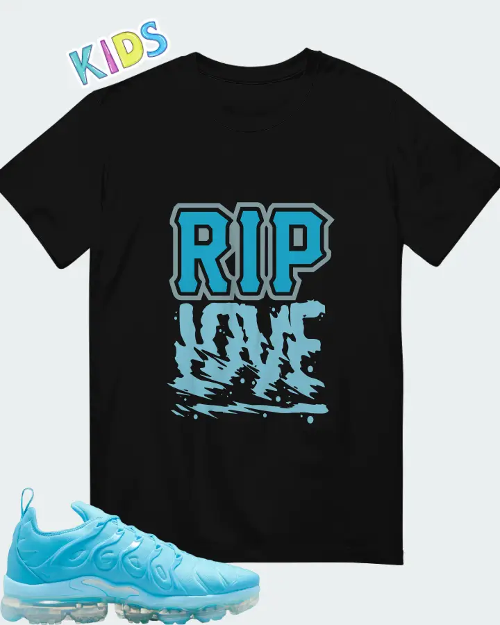 Nike Air Vapormax Plus Blue Chill Matching Kid's T-Shirt