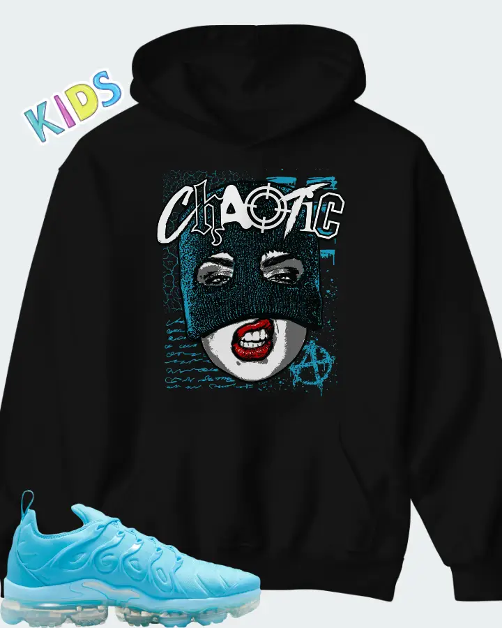 Nike Air Vapormax Plus Blue Chill  Matching Kid's Hoodie