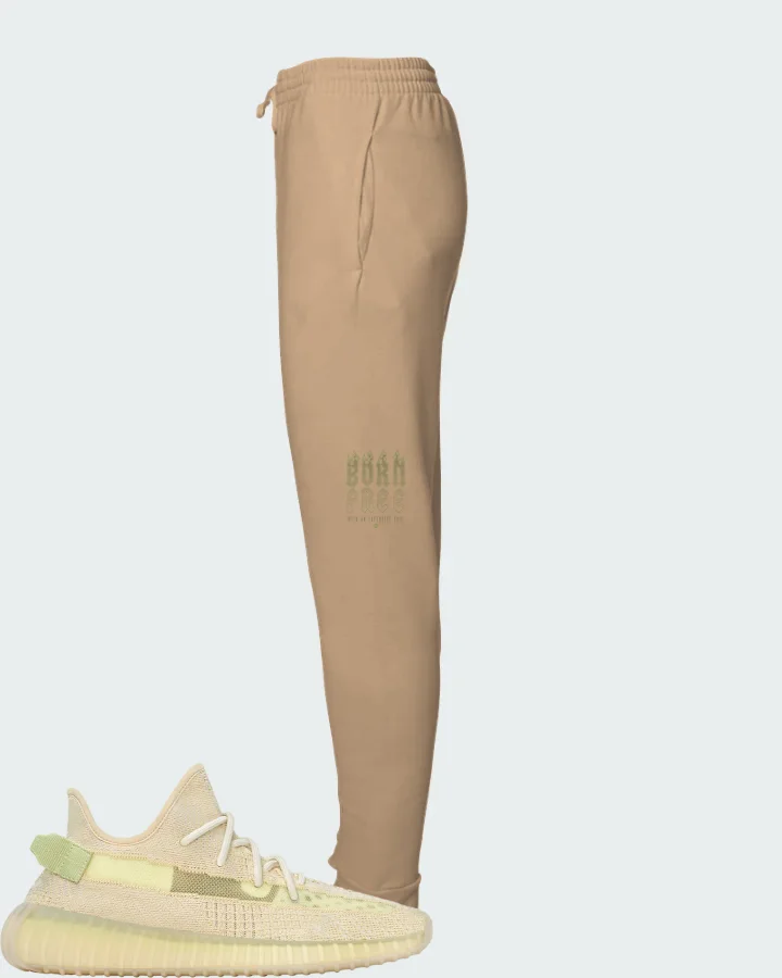 adidas Yeezy Boost 350 V2 Flax 2024 Matching Joggers
