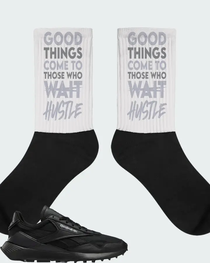 Reebok Classic Leather Legacy AZ Sneaker Matching Socks - Good Things Come