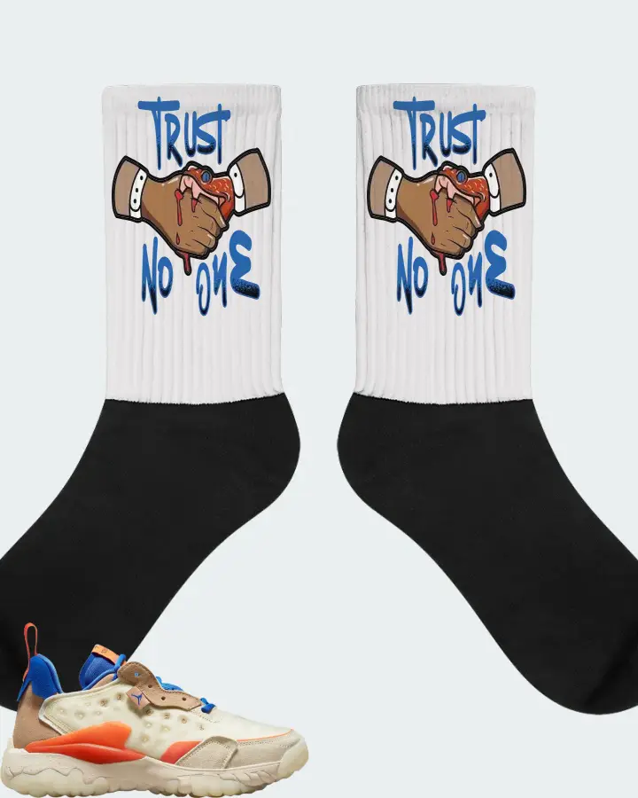 Jordan Delta 2 Sneaker Matching White Socks - Trust No One