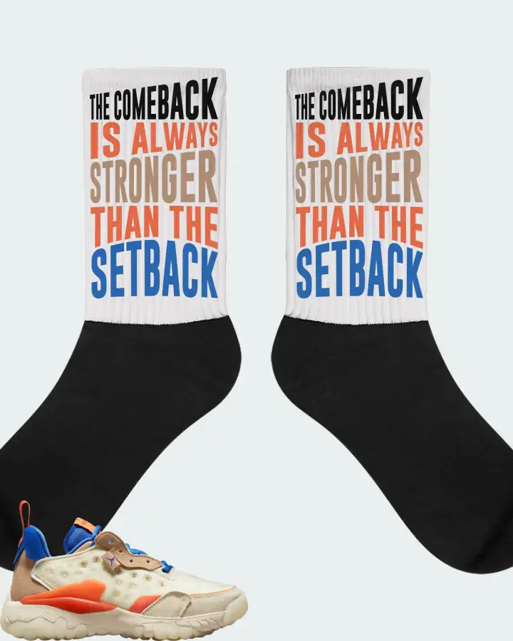 Jordan Delta 2 Sneaker Matching White Socks - The Comeback